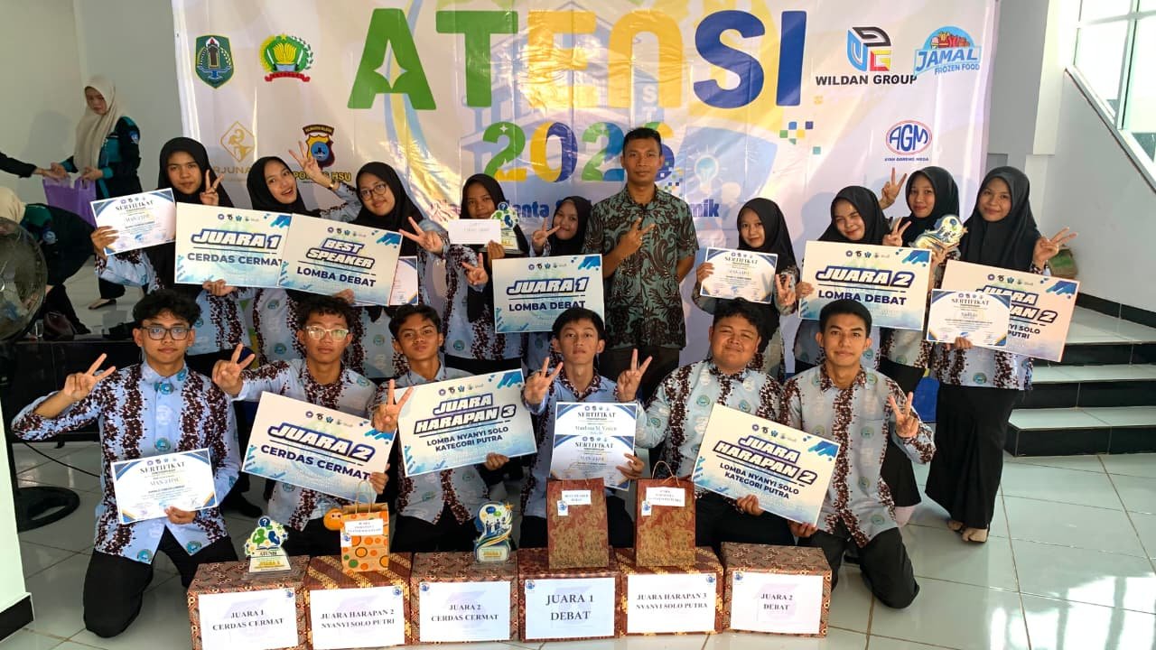 Borong Prestasi di ATENSI 2026, MAN 2 HSU Sabet Juara di Berbagai Cabang Lomba